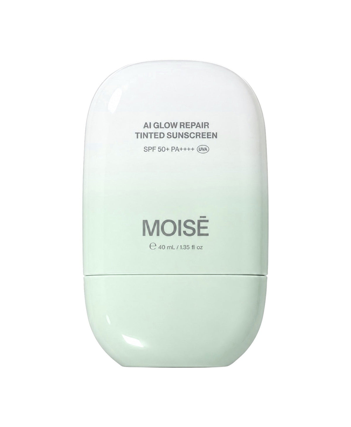 MOISĒ AI Glow Repair Tinted Sunscreen, front