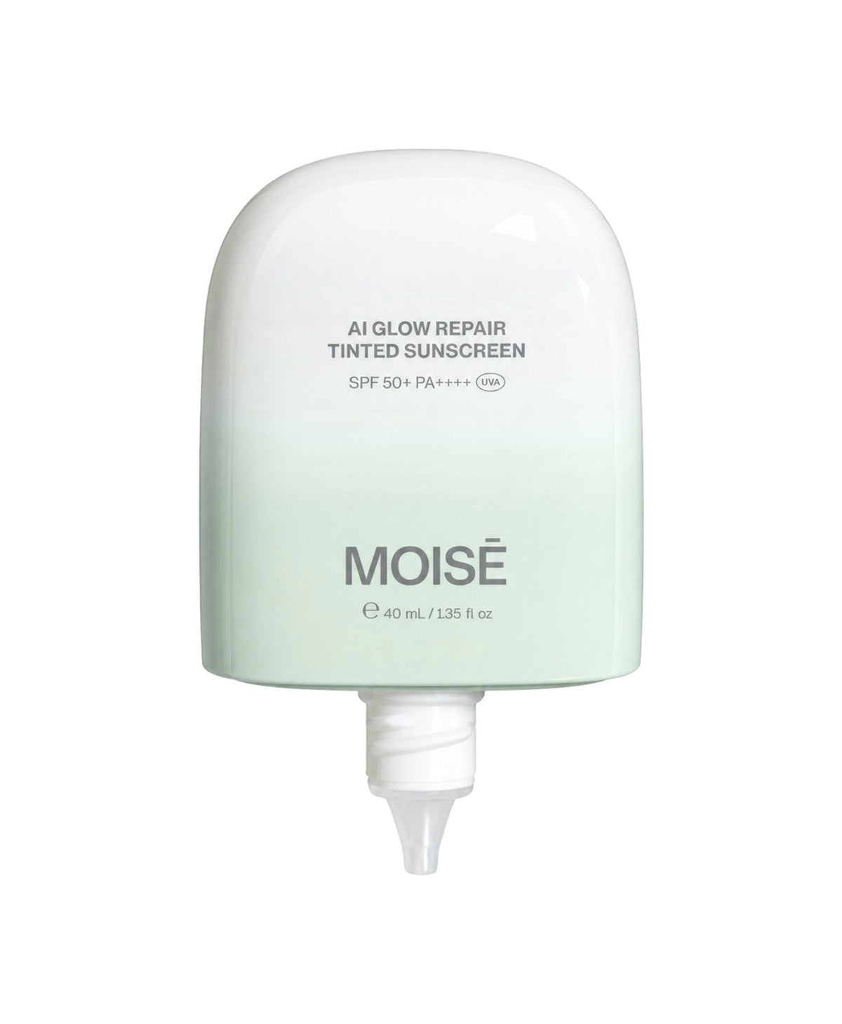 MOISĒ AI Glow Repair Tinted Sunscreen, cap off